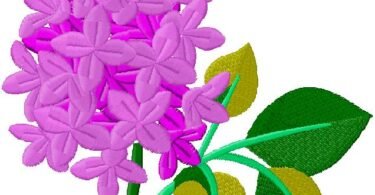 floral machine Embroidery Design