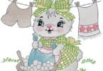 cute Bunny embroidery design