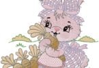 cute Bunny embroidery design