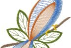 fantastic Bird embroidery design