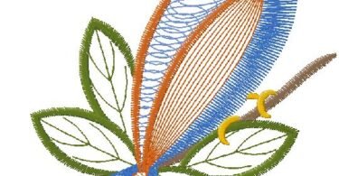 fantastic Bird embroidery design