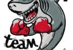 Fierce Shark Boxing Embroidery Design – “Shark Team”